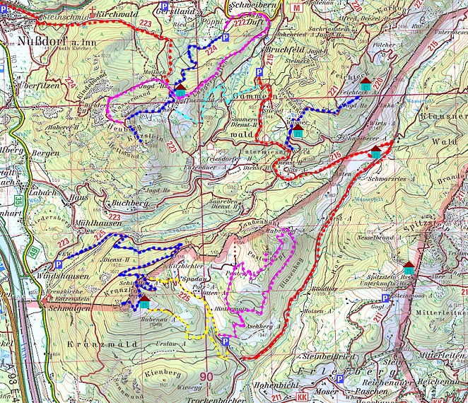 Bergtour zum Kranzhorn 2012 Bergtour zum Kranzhorn 2012